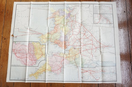 Gwr great western railway map - gwr,