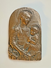 Madonna and Child Plaque made