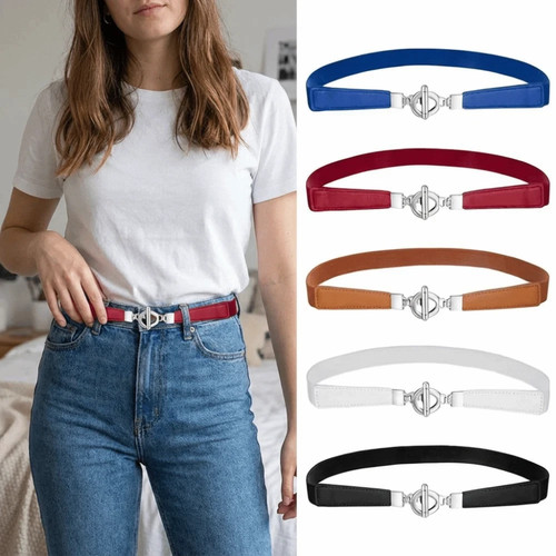 Womens belt elastic stretch - womens,