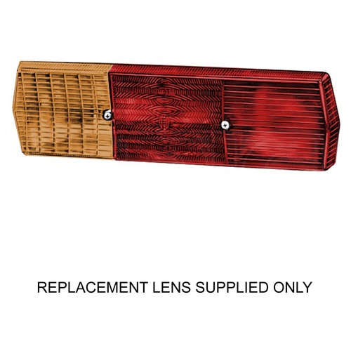 Lens combination rear light - lens,