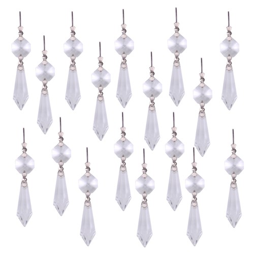 20pc icicle crystal - 20pc, 7"