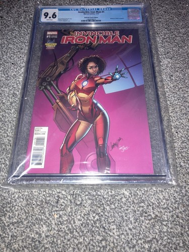 Invincible iron man cgc 9 - cgc, 9.6