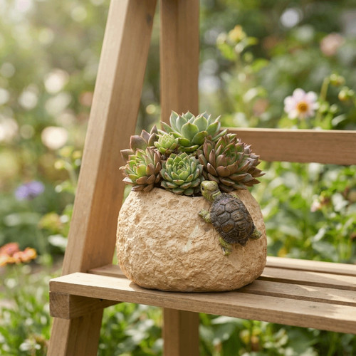 Garden ornament plant pot - garden,