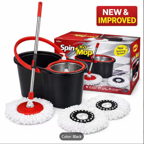 360 spin mop bucket - 360°, &
