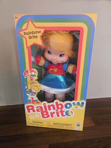 Rainbow brite plush doll - rainbow,