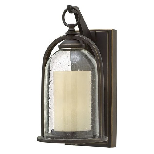 Rustic bronze and glass - and, single