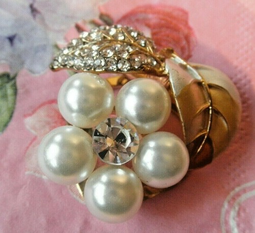 Gorgeous diamante faux pearl - gorgeous,