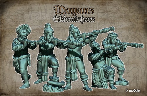 28mm maya skirmishers pike - 28mm,