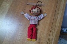 Vintage Pelham Puppets Wooden Headed Boy Puppet