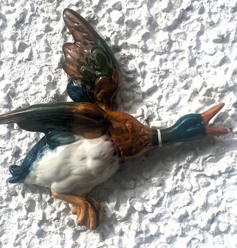 Beswick flying mallard duck - flying,