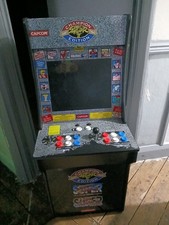 Street Fighter 2 Champion Edition Arcade Machine With Riser