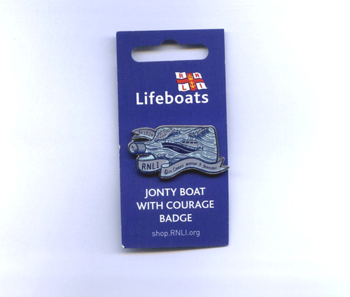 Rnli jonty boat with courage - rnli,