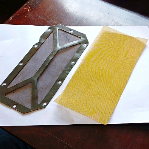 Austin used oil filter - used, frame