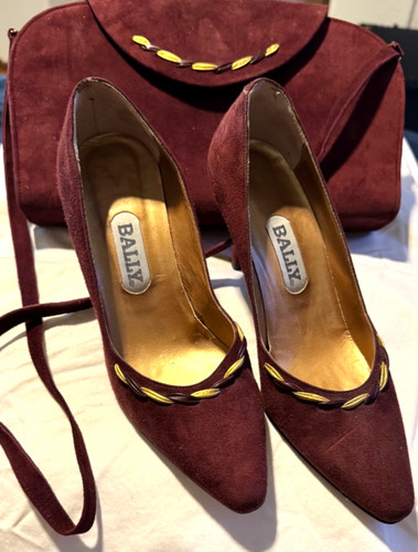 Italian luxury bally burgundy - luxury,