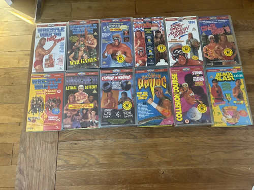 Wcw vhs - wcw,