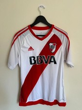 Authentic Medium 2016 2017 River Plate Home Adidas Football Shirt