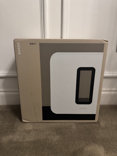 Sonos sub gen white wireless - sub, 4