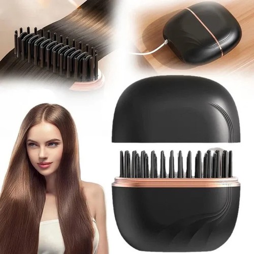 Hair straightener brush - hair, straightener.brush