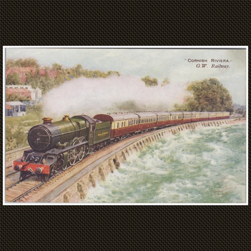 Cornish riviera gwr railway - cornish,