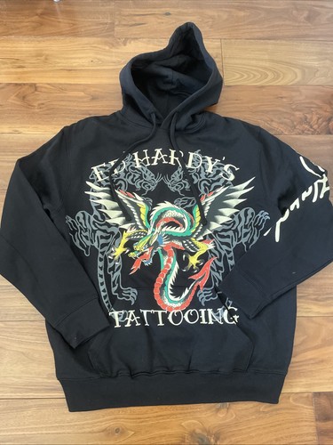 Hardy men black hoodie - men’s,