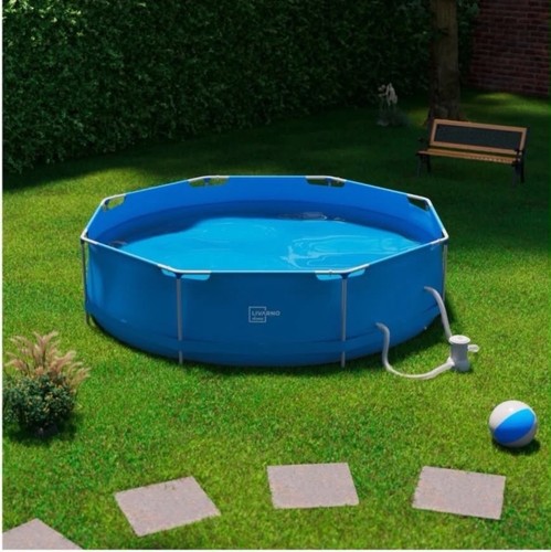 10ft metal frame swimming pool - swimming,