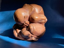 Large weeping buddha carved - large,