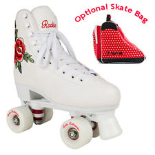 Rookie Rosa Quad Roller Skates with Optional Skate Bag