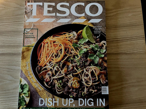 Tesco magazine january 2024 - tesco, magazine!