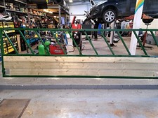 15ft Heavy Duty Cattle Feed Barriers 