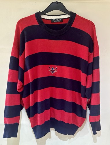 Vintage jaeger striped jumper - jaeger,