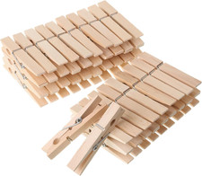 Large Wooden Clothes Pins, 2.9