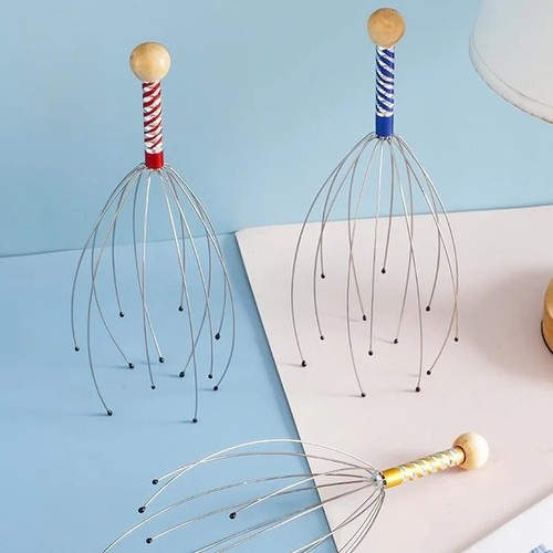 Octopus head massager scalp - head,