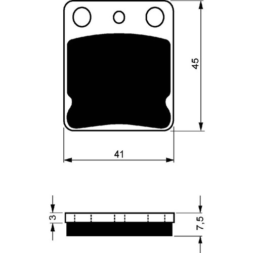 Goldfren brake pad sint - brake,