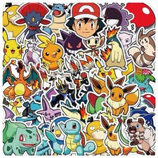 Cartoon pokemon stickers - pokemon,