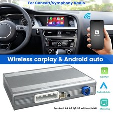 For Audi A4 S4 A5 S5 Q5 Symphony/Concert Wireless Carplay Android Auto Retrofit