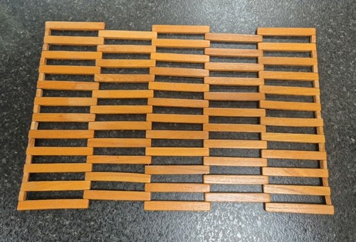 Vintage folding wooden table - folding,