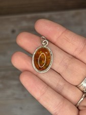 Small Sterling Silver Oval