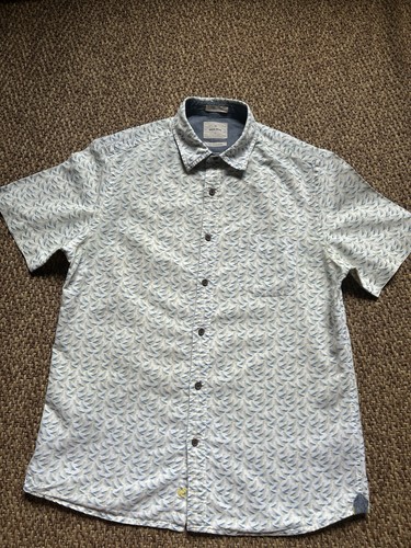 White stuff bird print linen - bird,