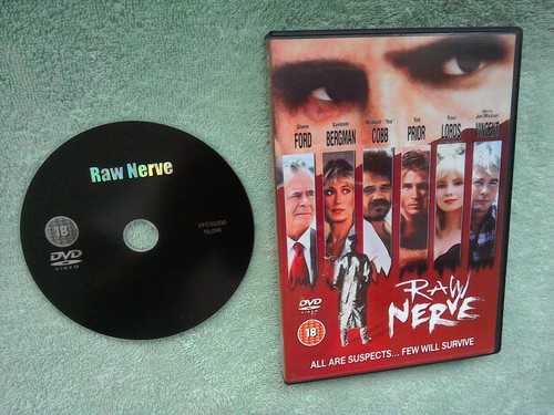 Raw nerve dvd crime thriller - dvd.,