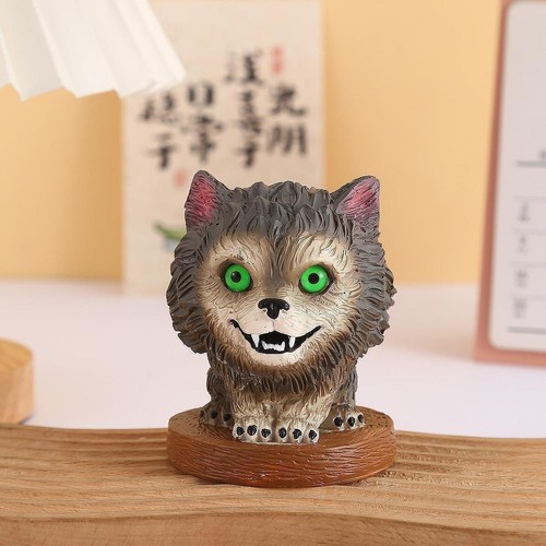 Wolf statue tabletop - wolf,