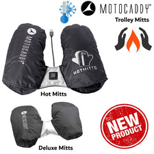 MOTOCADDY TROLLEY MITTS GOLF THERMAL MITTENS FLEECE LINED HOT MITTS OR DELUXE