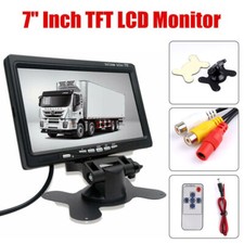 7 Inch TFT HD Screen Monitor For Car Rear View Parking Reverse Backup Camera