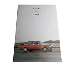 Mercedes Benz 280E Vintage Paperback Book