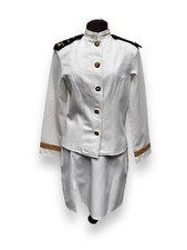Navy Lady Sailor Captain Outfit Size 12 Ex Hire Fancy Dress Costume Uniforms