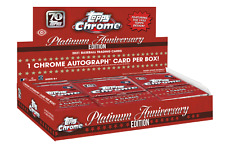 Topps Chrome Baseball Platinum Anniversary Edition 2021 Cards Pick Your Own RC