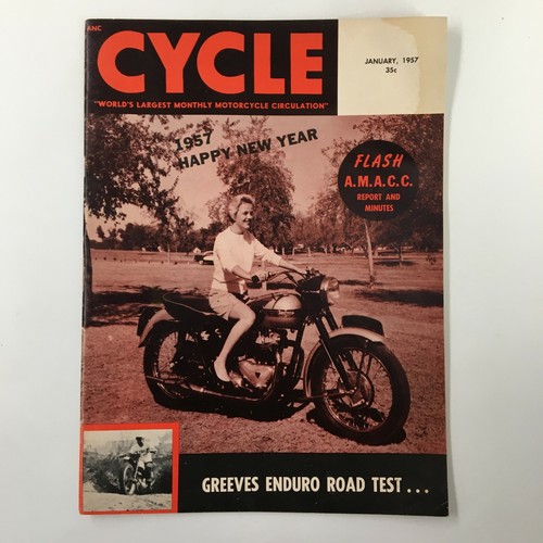 Vtg cycle magazine - vtg, january
