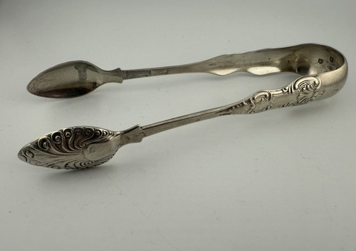 1856 silver sugar - 1856,