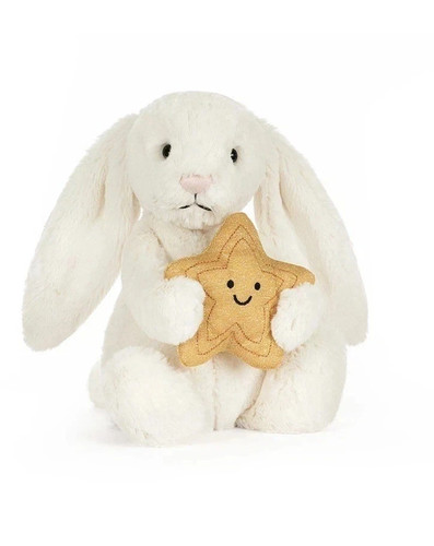 Jellycat 25cm cream bunny with - jellycat,