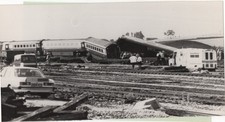 Birtley Train Crash Derailment Newcastle Leeds Edinburgh Express 1984 VTG Photo