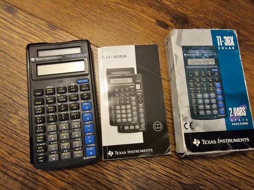 Texas instruments 36x solar - instruments, ti-36x